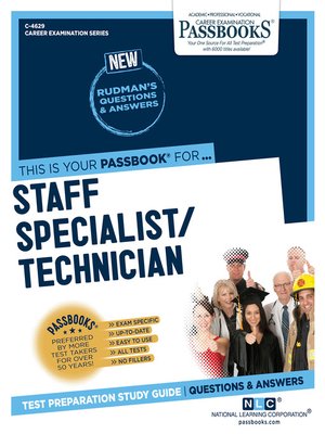 cover image of Staff Specialist/Technician
